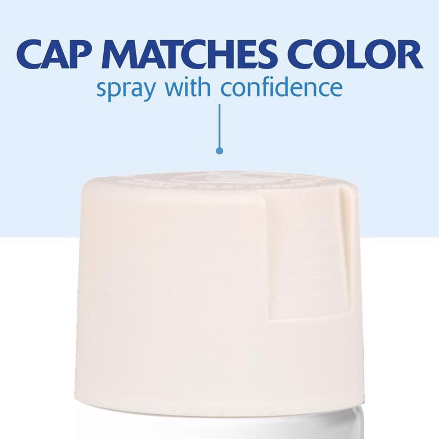 Rust-Oleum Painter's Touch 2X Ultra Cover Satin Heirloom White Paint+Primer Spray Paint 12 oz