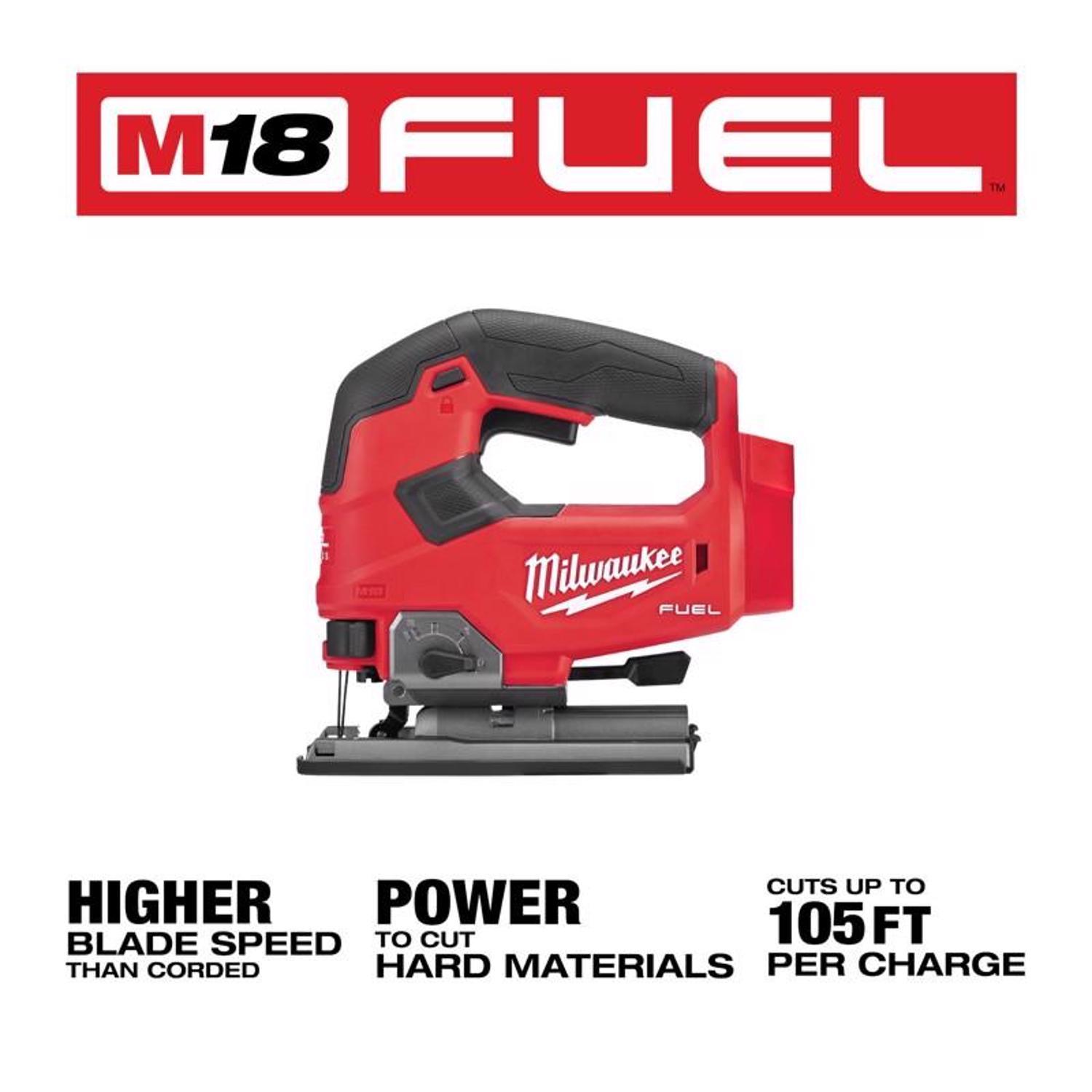 Milwaukee 18V M18 Fuel Cordless D-Handle Jig Saw Tool Only