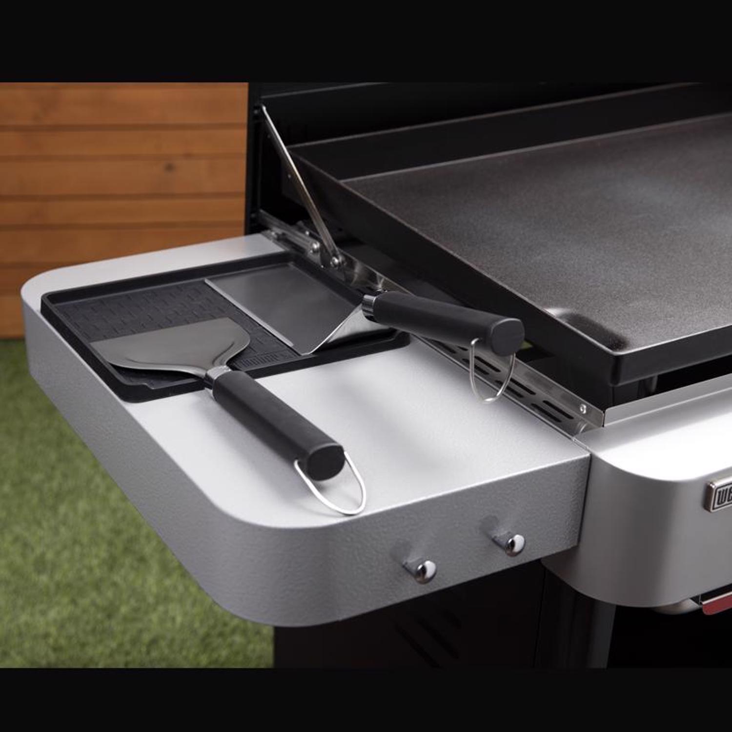 Weber Tool Rest Side Table Silicone 0.6 in. H X 11 in. W X 9 in. L