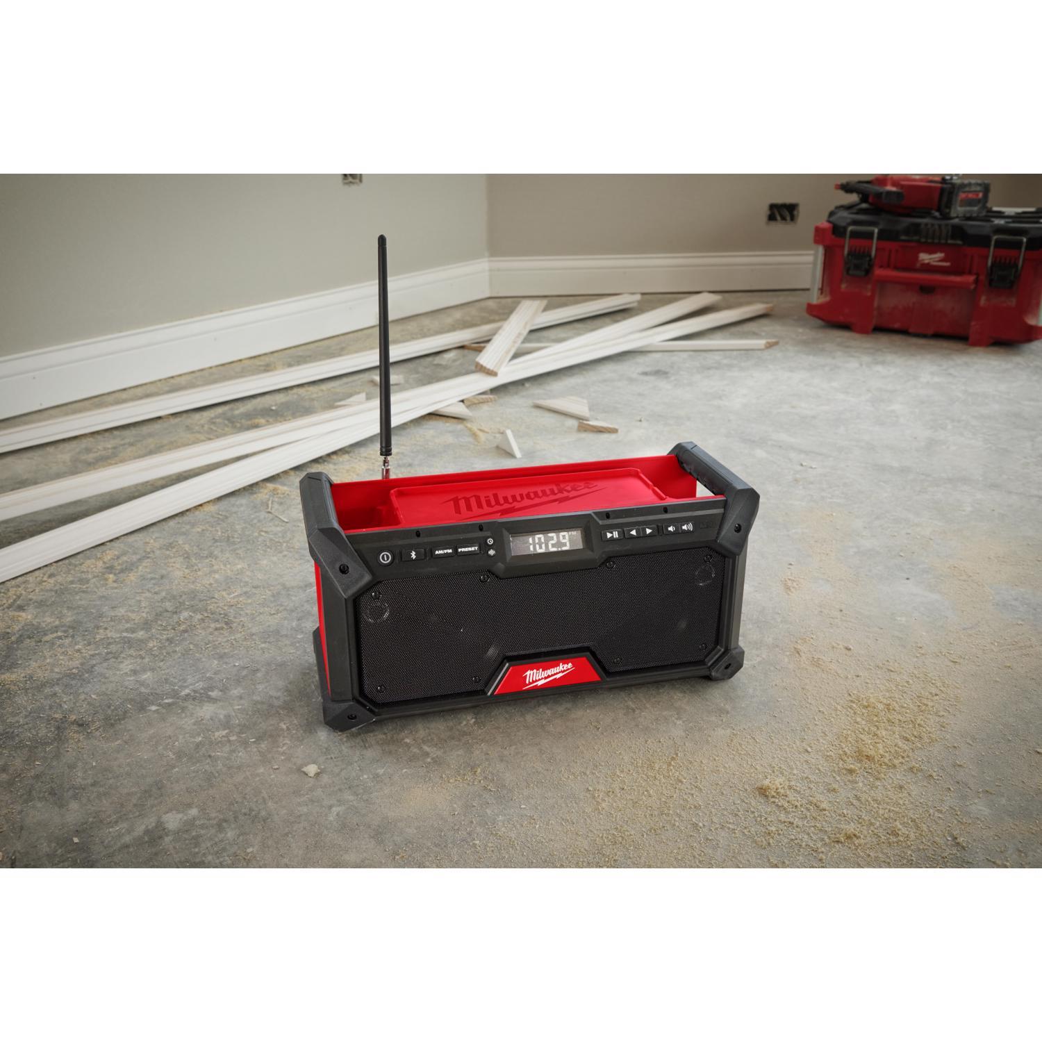 Milwaukee M18 Wireless Bluetooth Weather Resistant Jobsite Radio