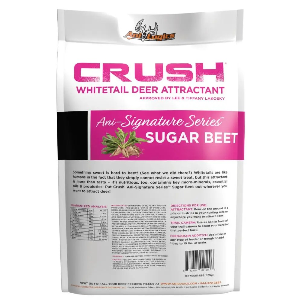 Crush Ani-Signature Series Sugar Beet Granuales, 5 lbs.
