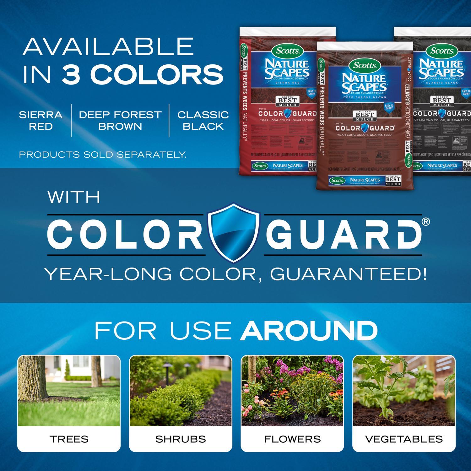Scotts Nature Scapes Red Weed Preventer Color Enhanced Mulch 1.5 cu ft