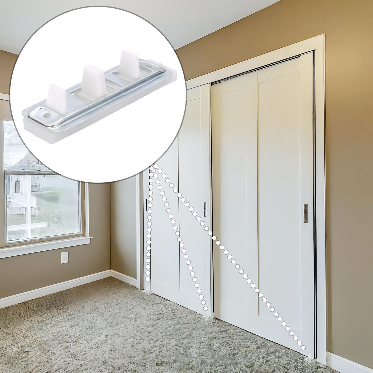 Ace Silver/White Plastic Guide and Riser 1 pc