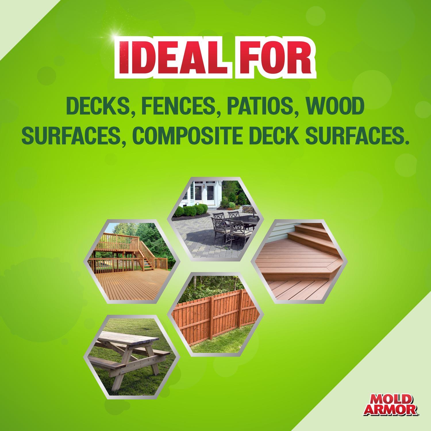 Mold Armor E-Z Deck/Fence/Patio Wash 1 gal