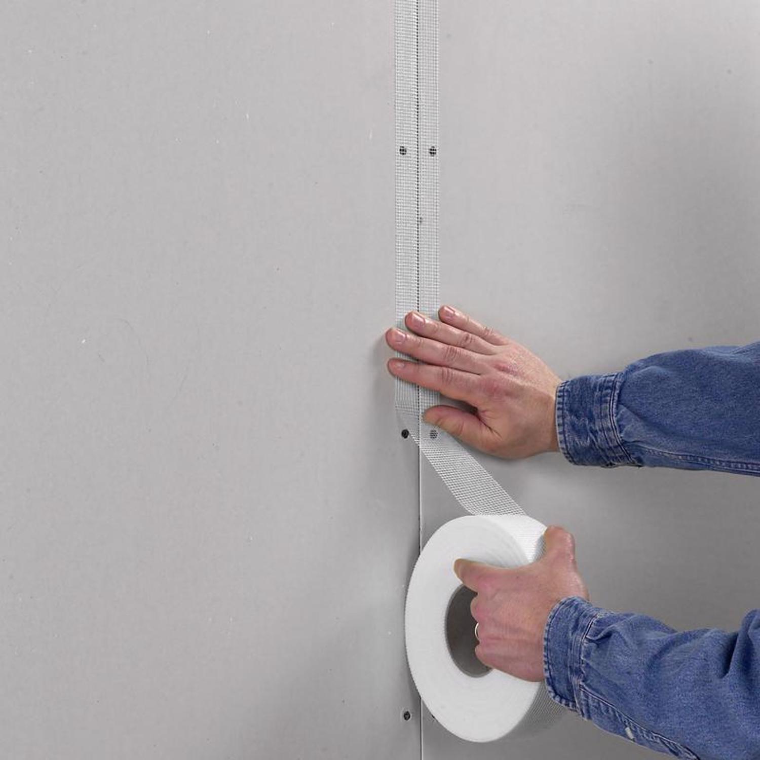ADFORS FibaTape 500 ft. L X 1-7/8 in. W Fiberglass Mesh White Self Adhesive Drywall Joint Tape