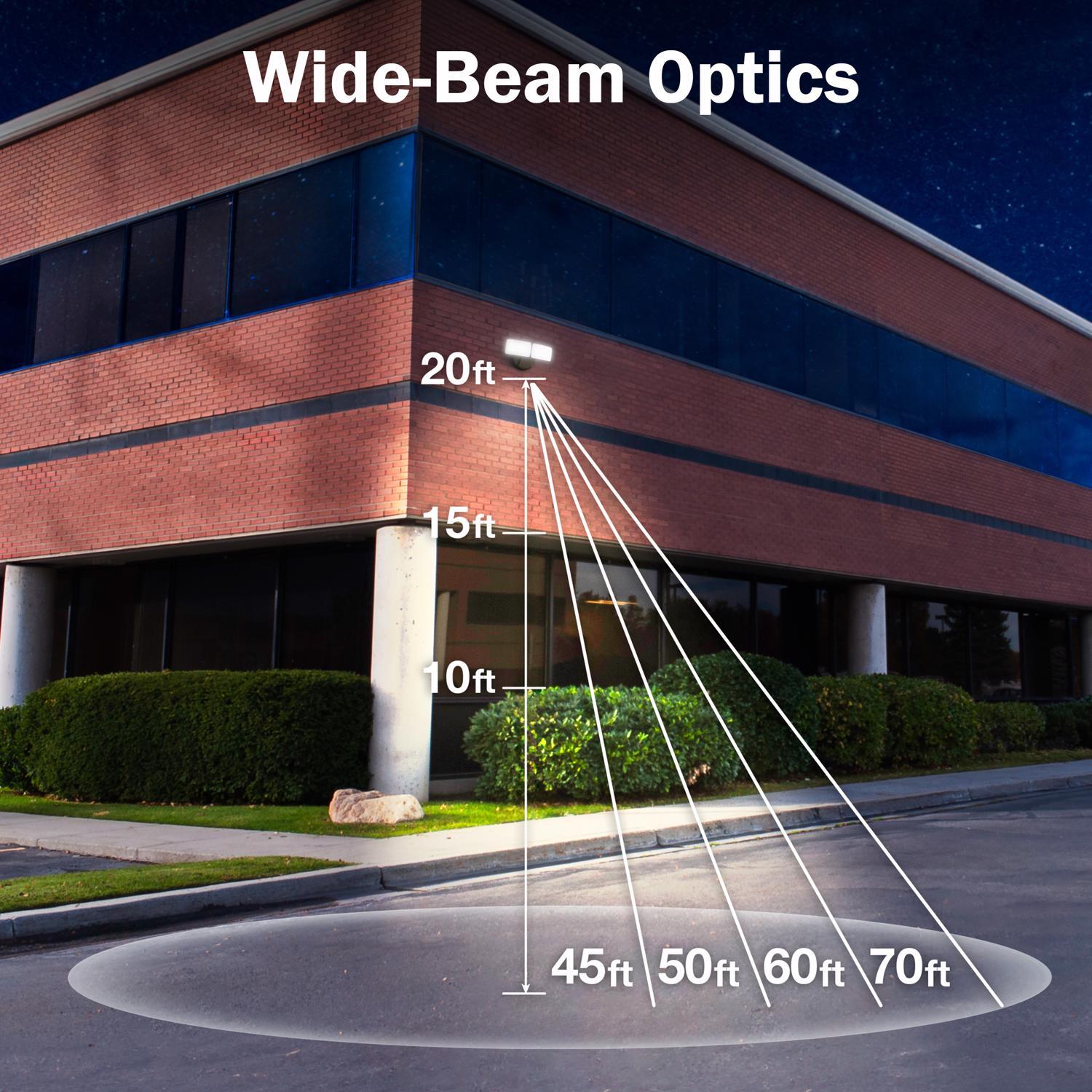 Feit LED Switch Hardwired LED Bronze Security Floodlight