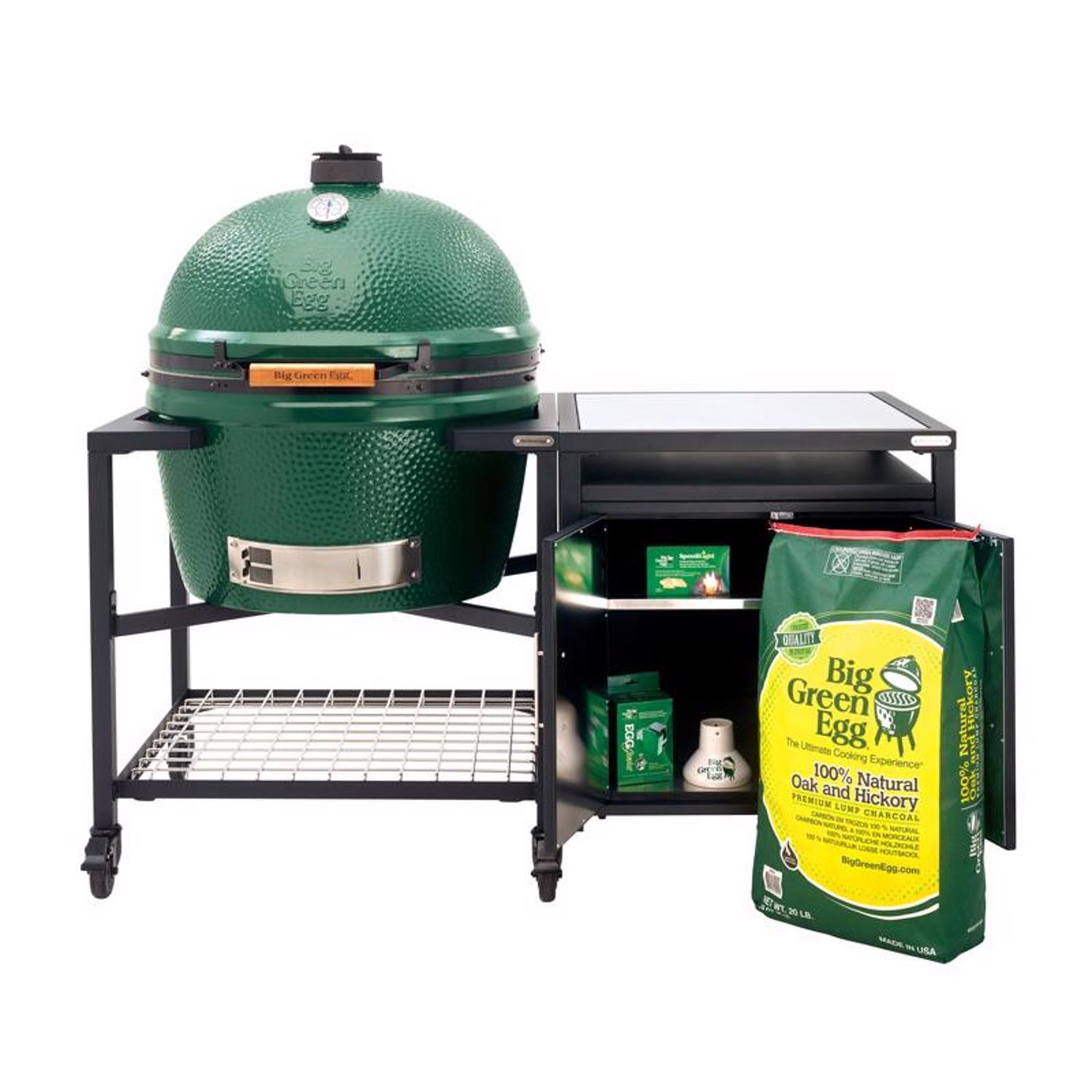 Big Green Egg Nest Expansion Cabinet Aluminum 30.5 in. H X 30 in. W X 30 in. L