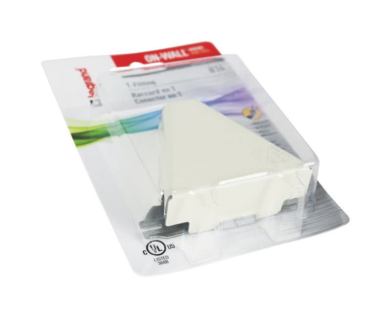 Legrand On-Wall T-Fitting 1 pk