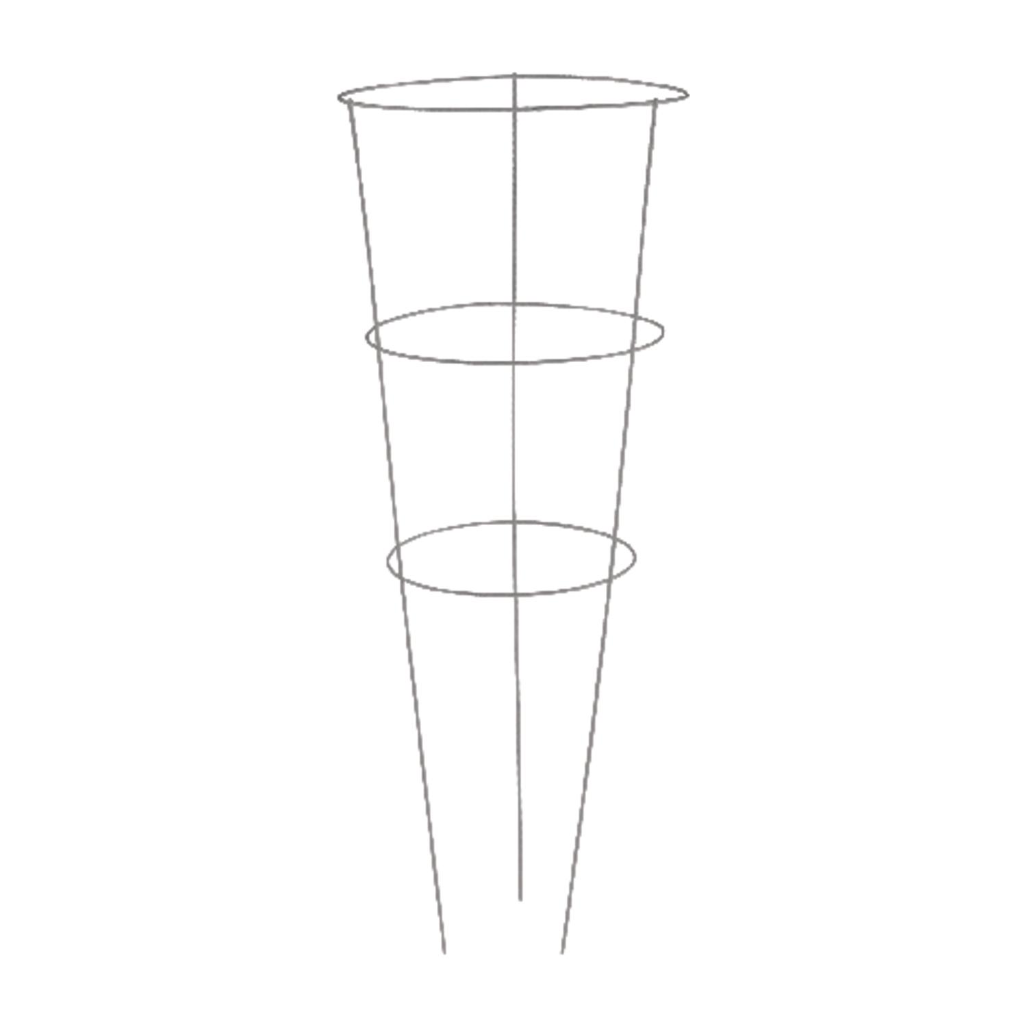 Panacea 42 in. H Gray Steel Tomato Cage