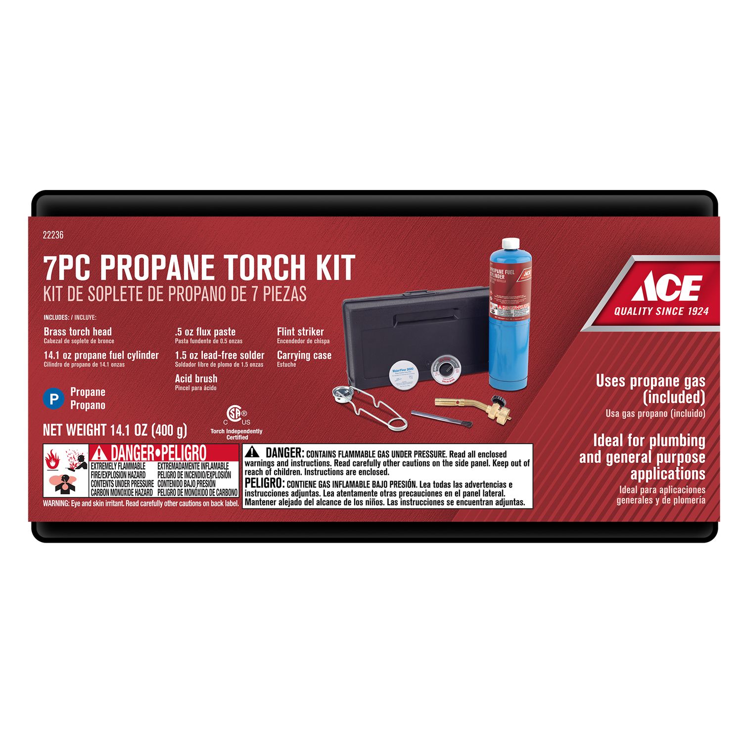 Ace Propane Torch Kit