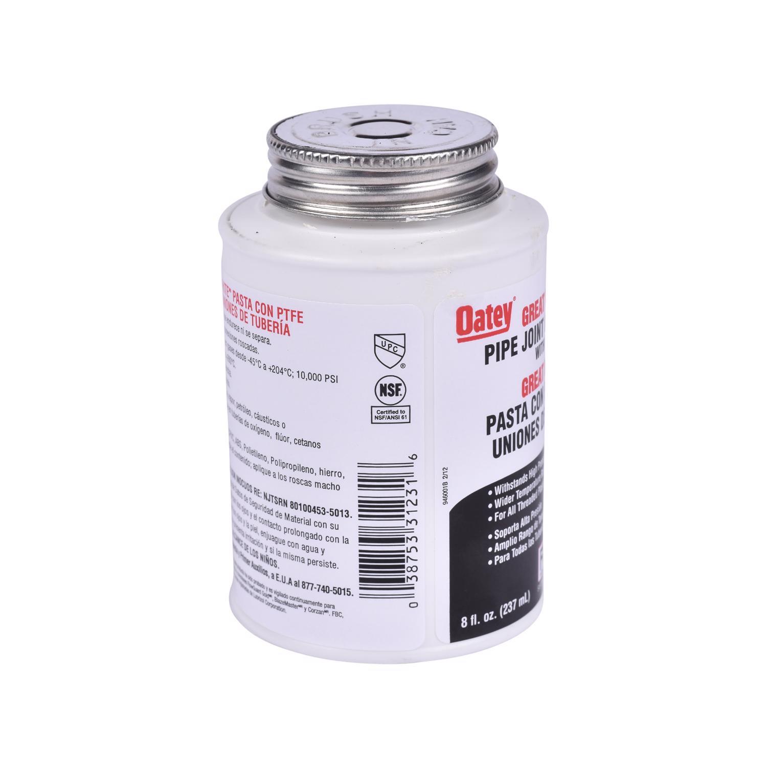Oatey Great White Pipe Joint Compound 8 oz.