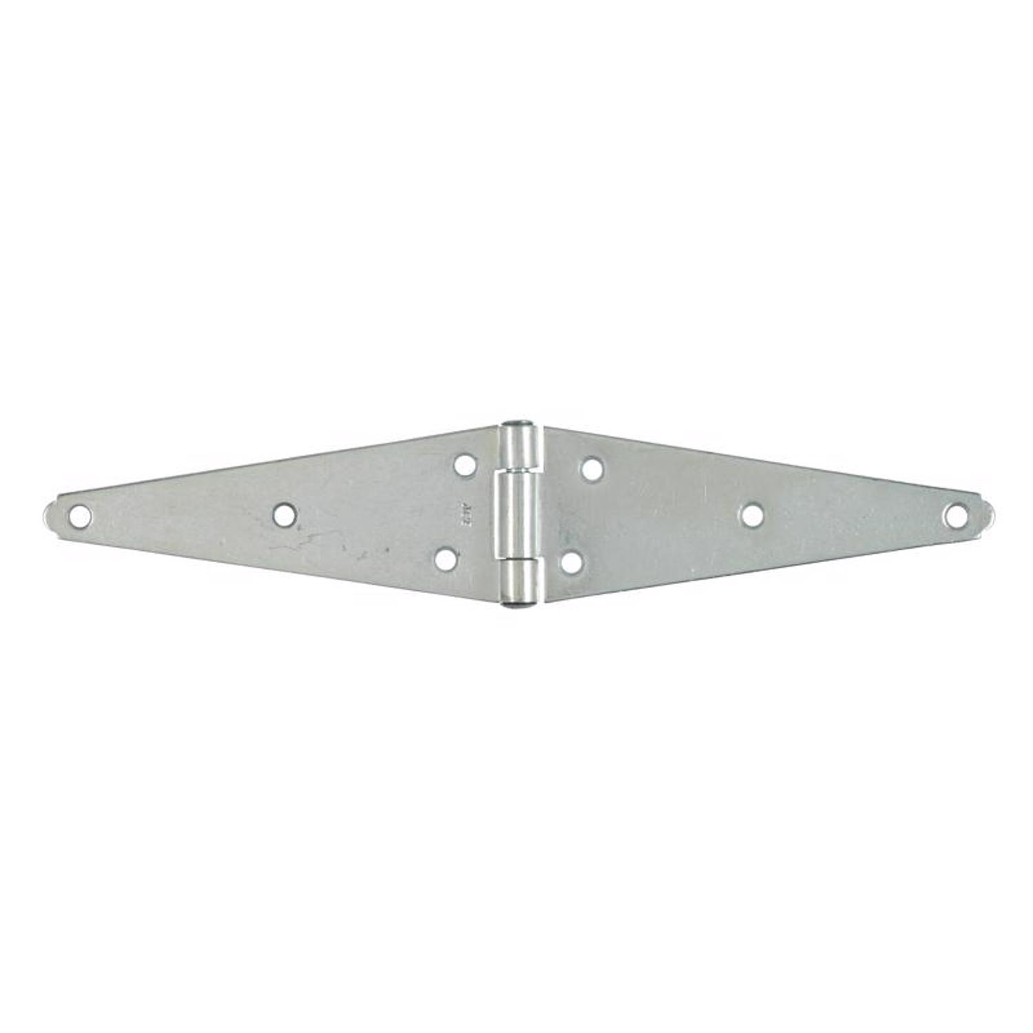 Ace 8 in. L Zinc-Plated Heavy Duty Strap Hinge 1 pk
