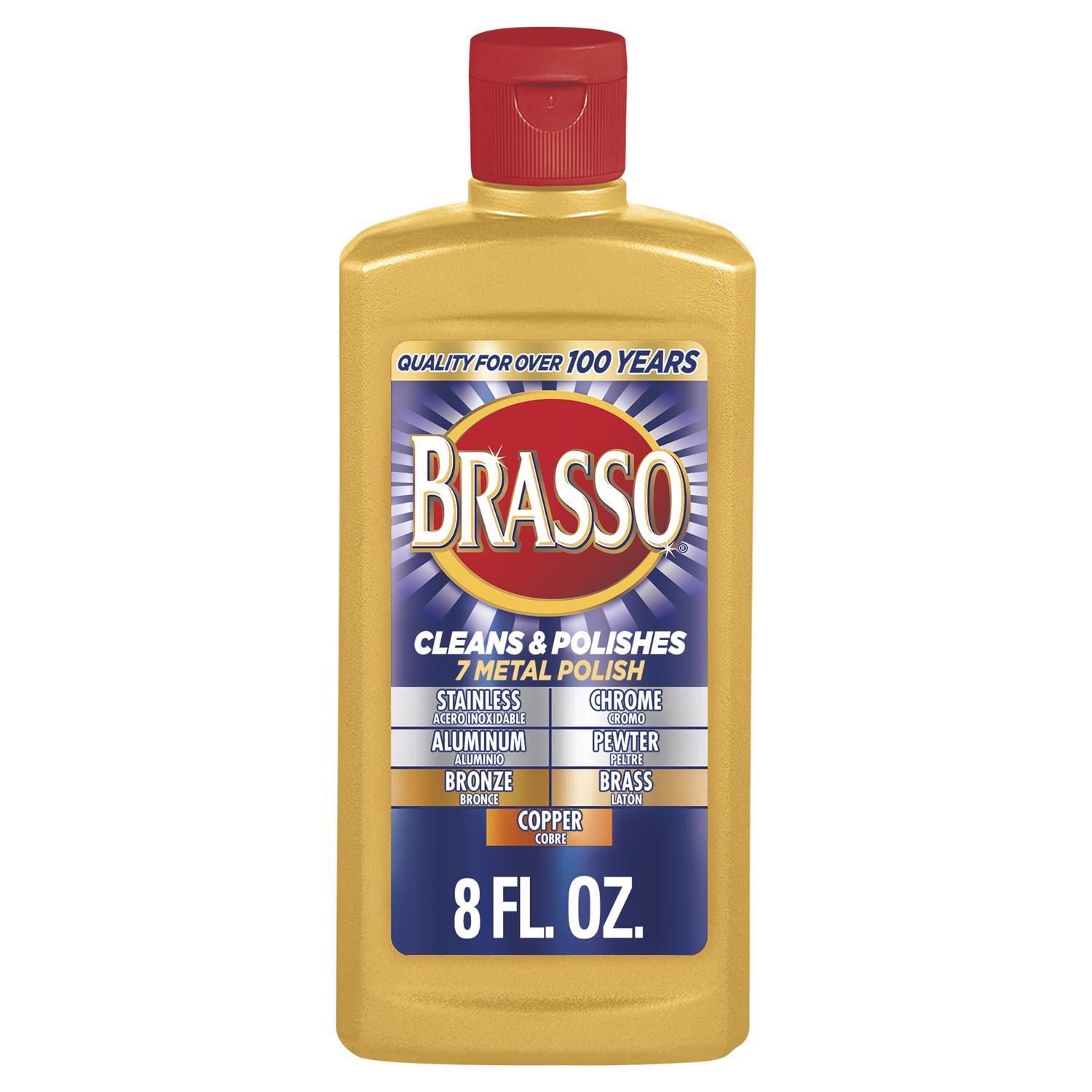 Brasso No Scent Metal Polish 8 oz Cream