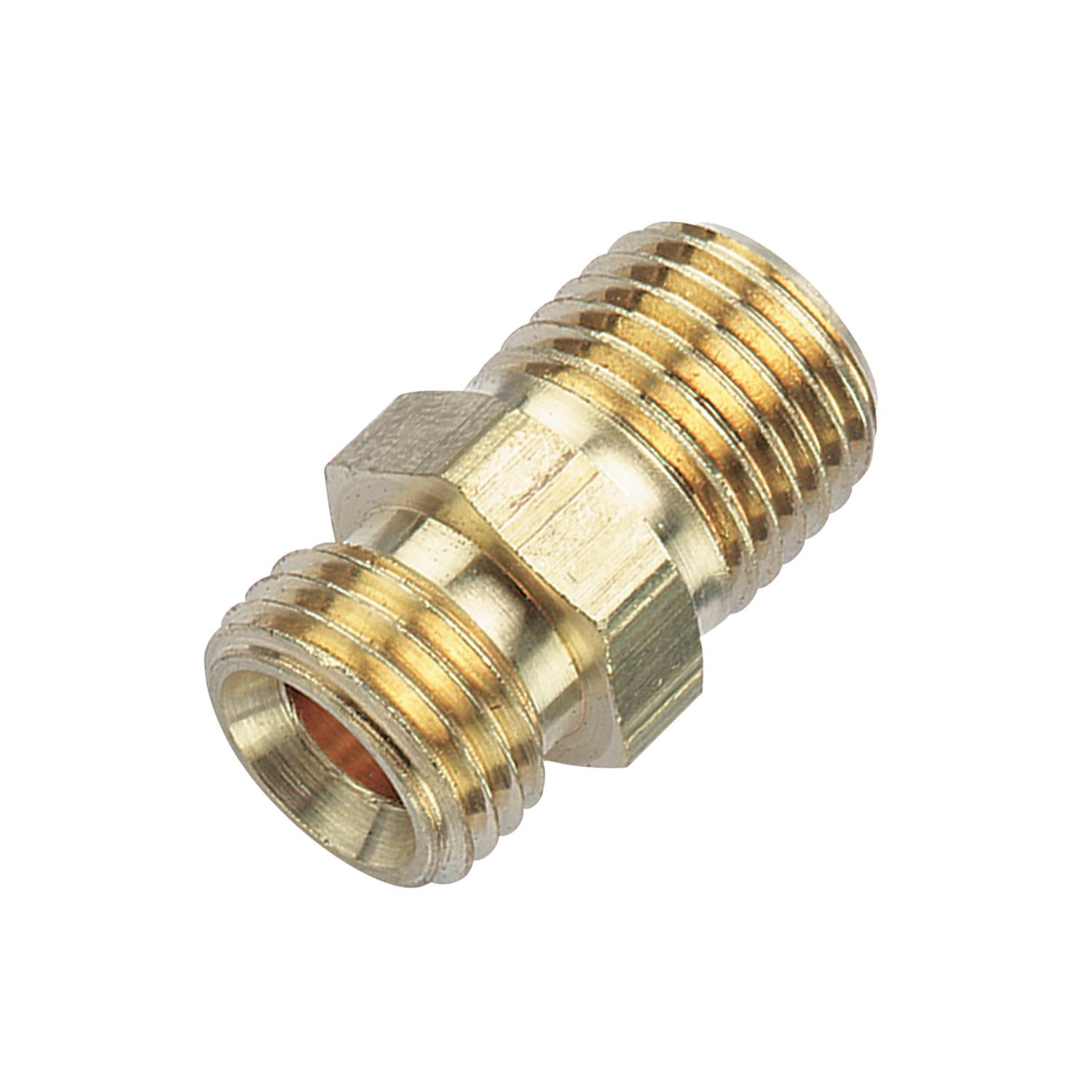 Tru-Flate Brass Ball-End Adapter 1/4 in. Male 1 pc