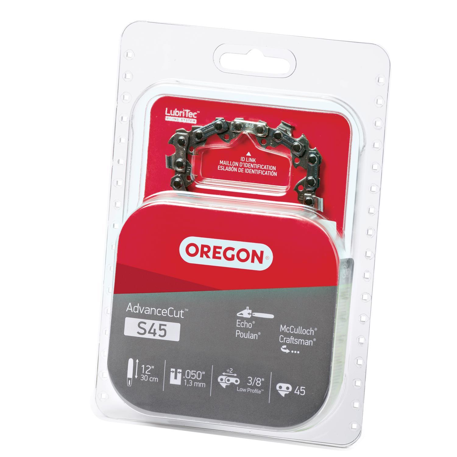 Oregon AdvanceCut S45 12 in. Chainsaw Chain 45 links