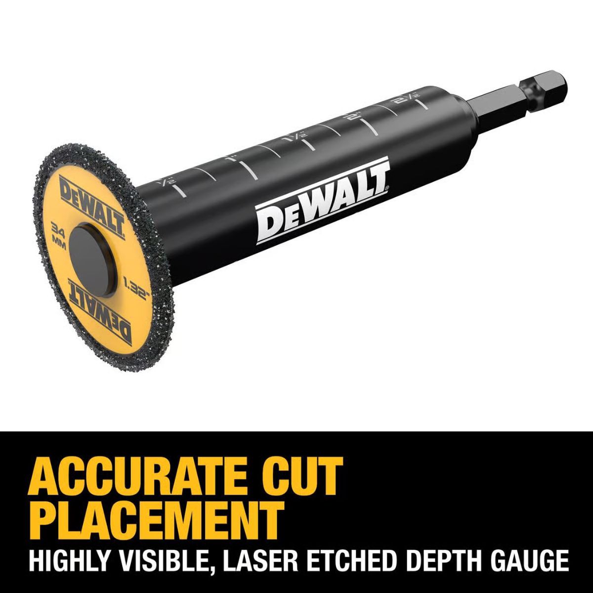 DeWalt Impact Connect PVC Pipe Cutter Black 1 Piece