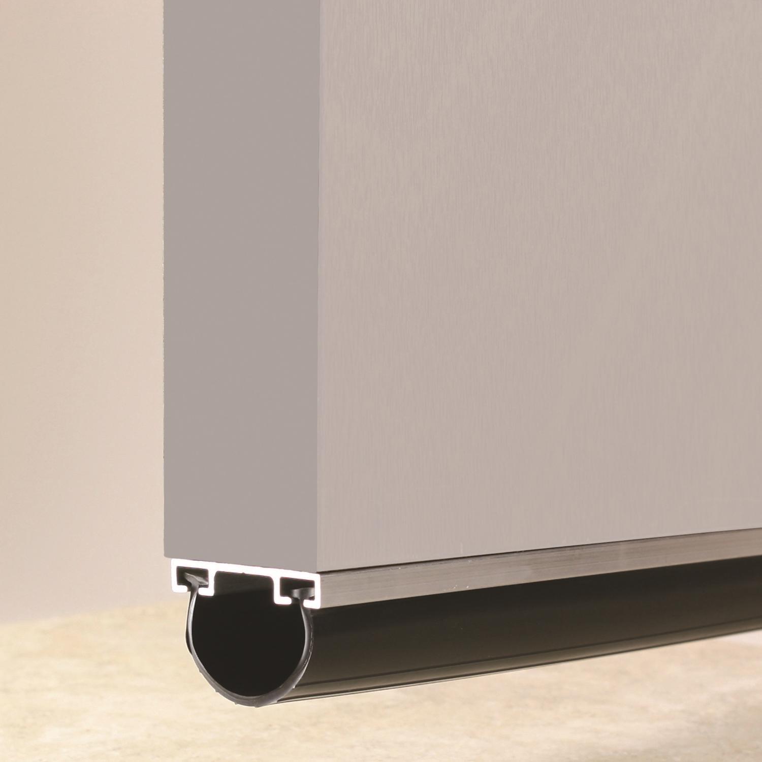 M-D Building Products Black Vinyl Replacement Bottom For Garage Doors 216 in. L X 1 in.
