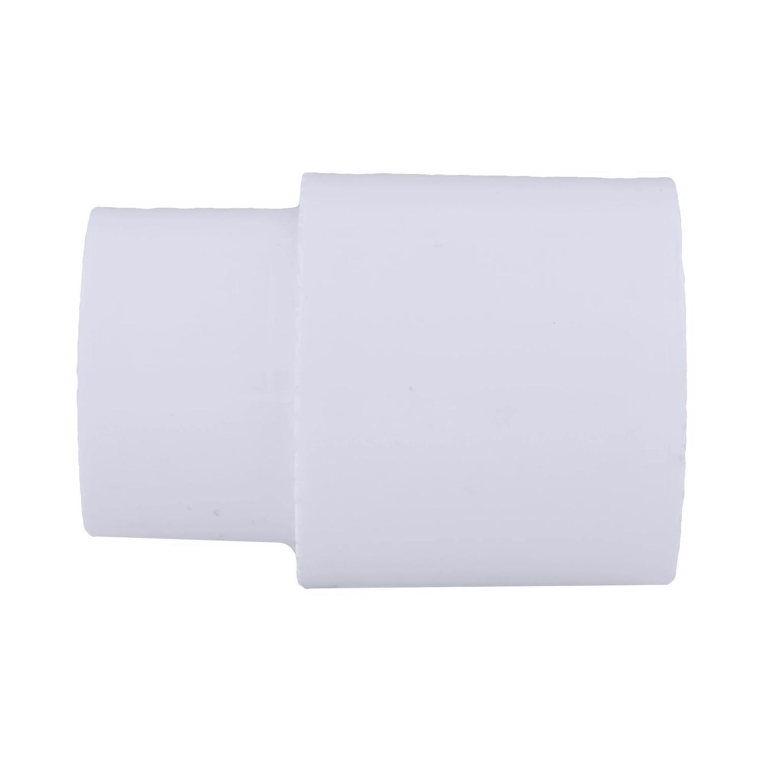 Charlotte Pipe Schedule 40 3/4 in. Slip X 1/2 in. D Slip PVC Coupling 1 pk