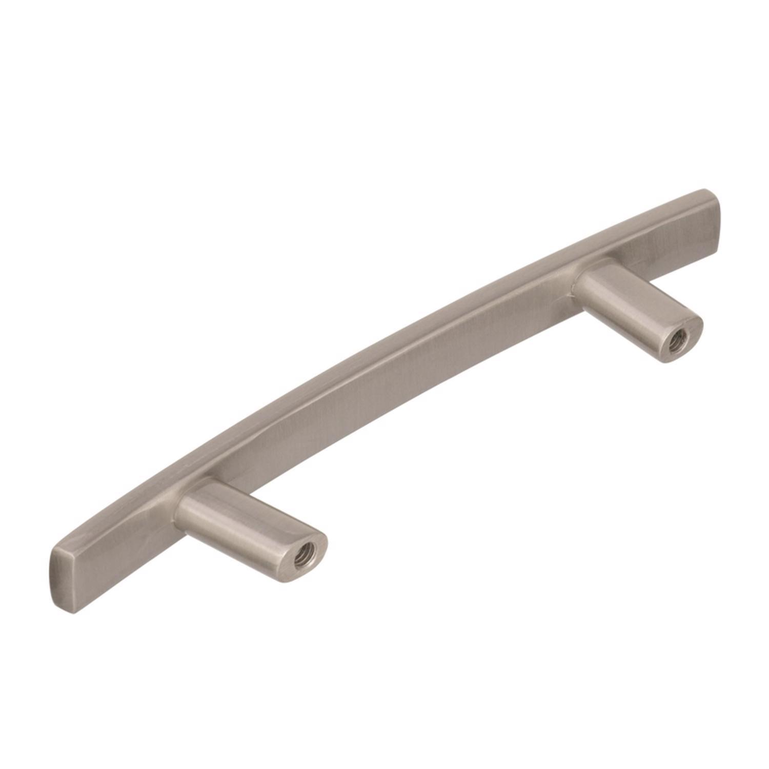 Amerock Cyprus Contemporary Arch Cabinet Pull 3 in. Satin Nickel Silver 1 pk