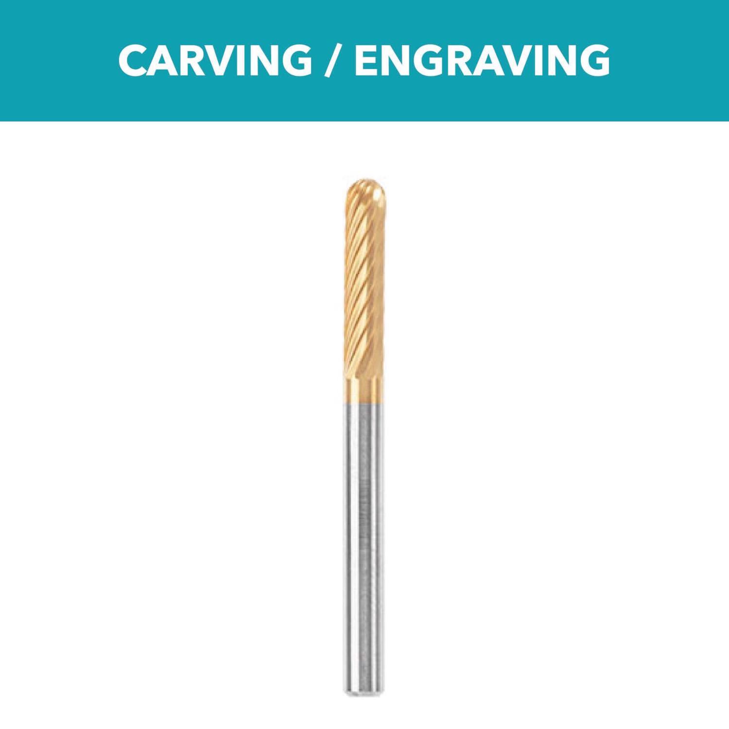 Dremel 1.5 in. L X 0.12 in. W Cylindrical Tungsten Carbide Cutter 1 pk