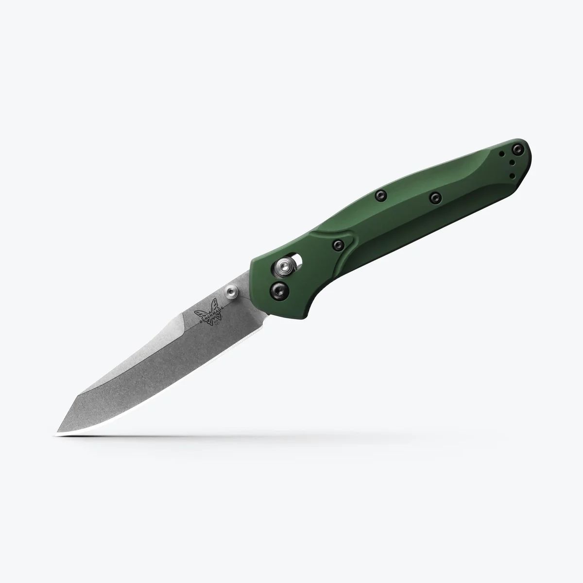 Benchmade Osborne Green Aluminum