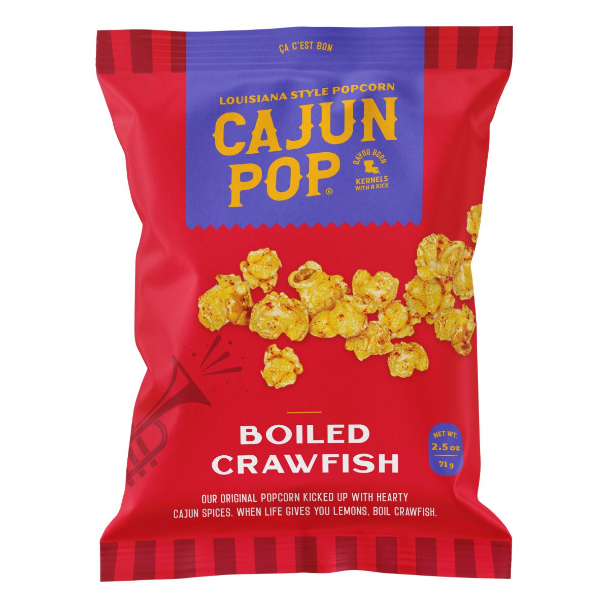 Cajun Pop Boiled Crawfish 4.3 oz.