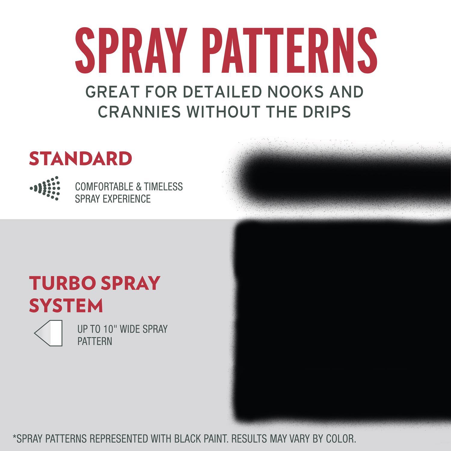 Rust-Oleum Stops Rust Turbo Spray System Gloss Black Protective Enamel Spray Paint 24 oz