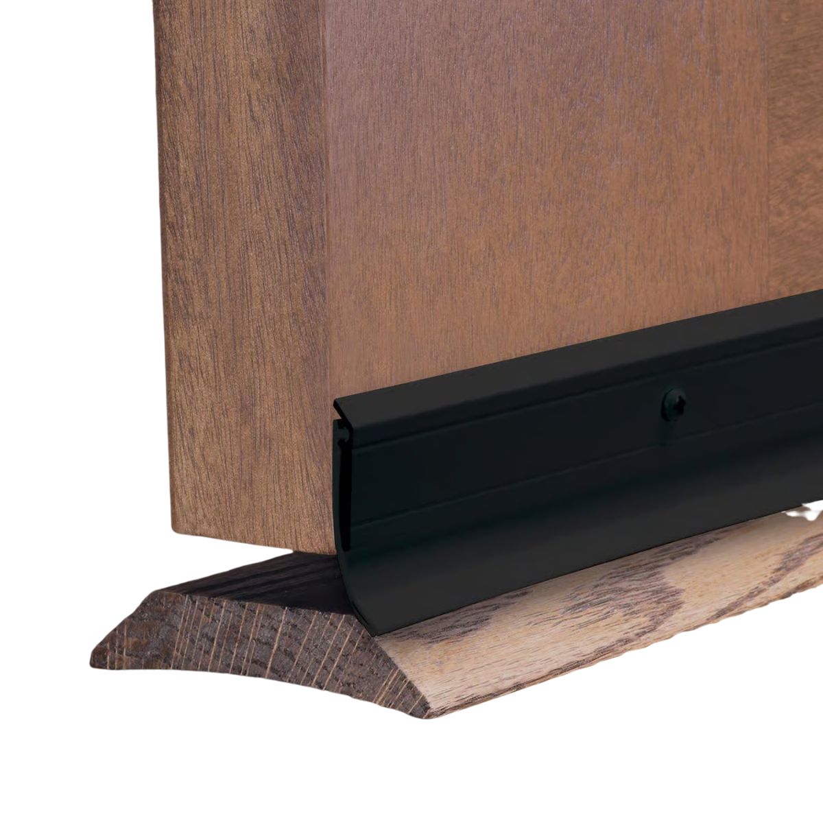M-D Building Products Black Aluminum/Vinyl Sweep For Doors 36 in. L x 2.13 in.