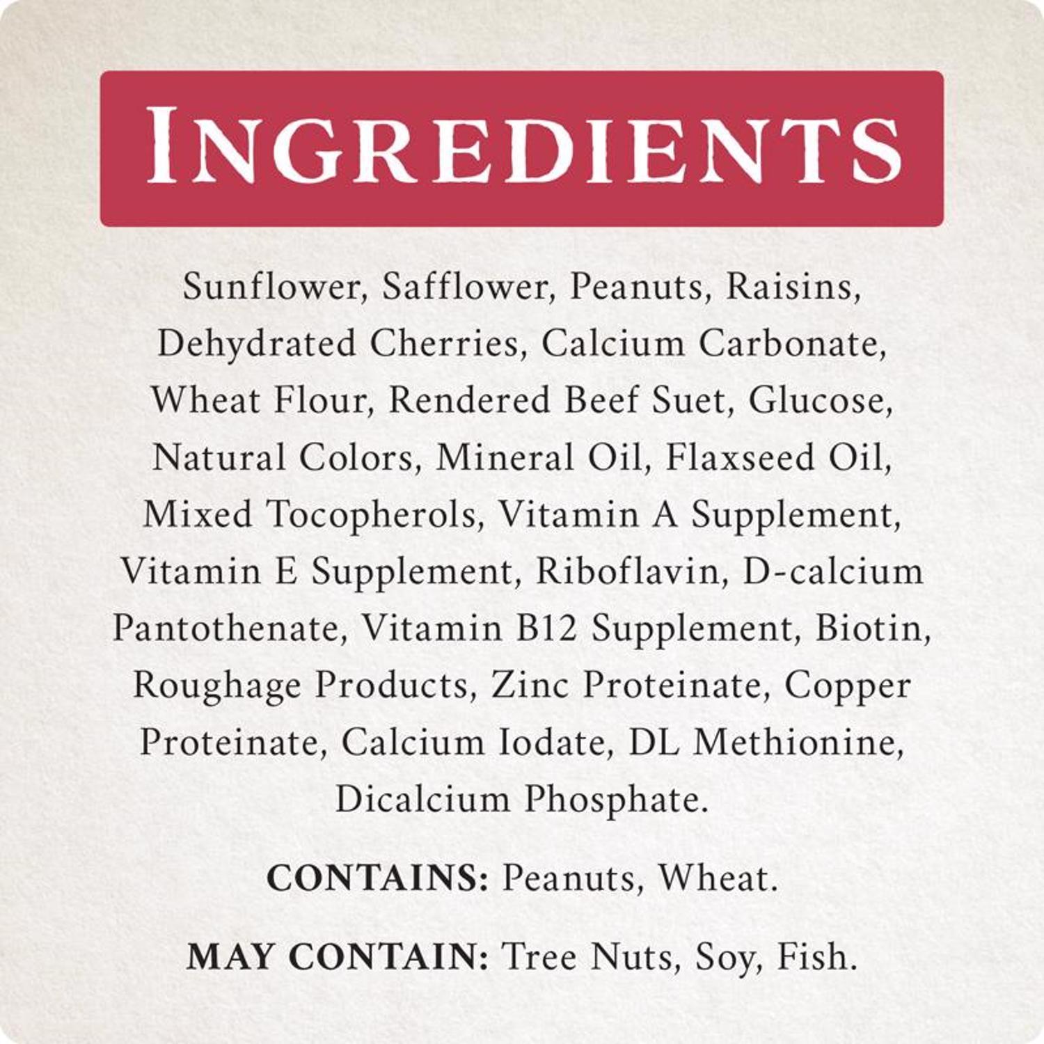 Songbird Selections Songbird Crunch Wild Bird Seed Wild Bird Food 5 lb