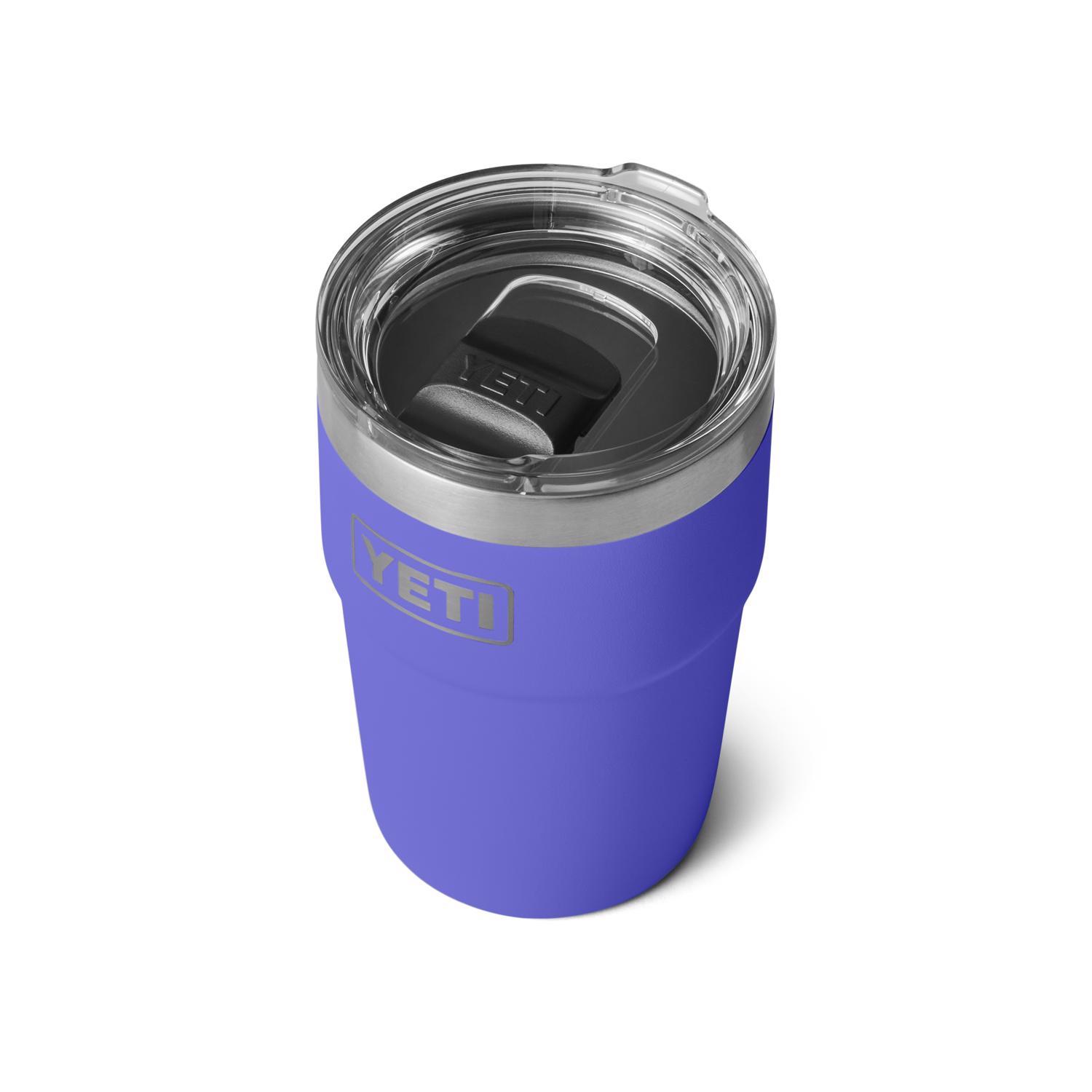 YETI Rambler 16 oz Ultramarine Violet BPA Free Stackable Tumbler with MagSlider Lid