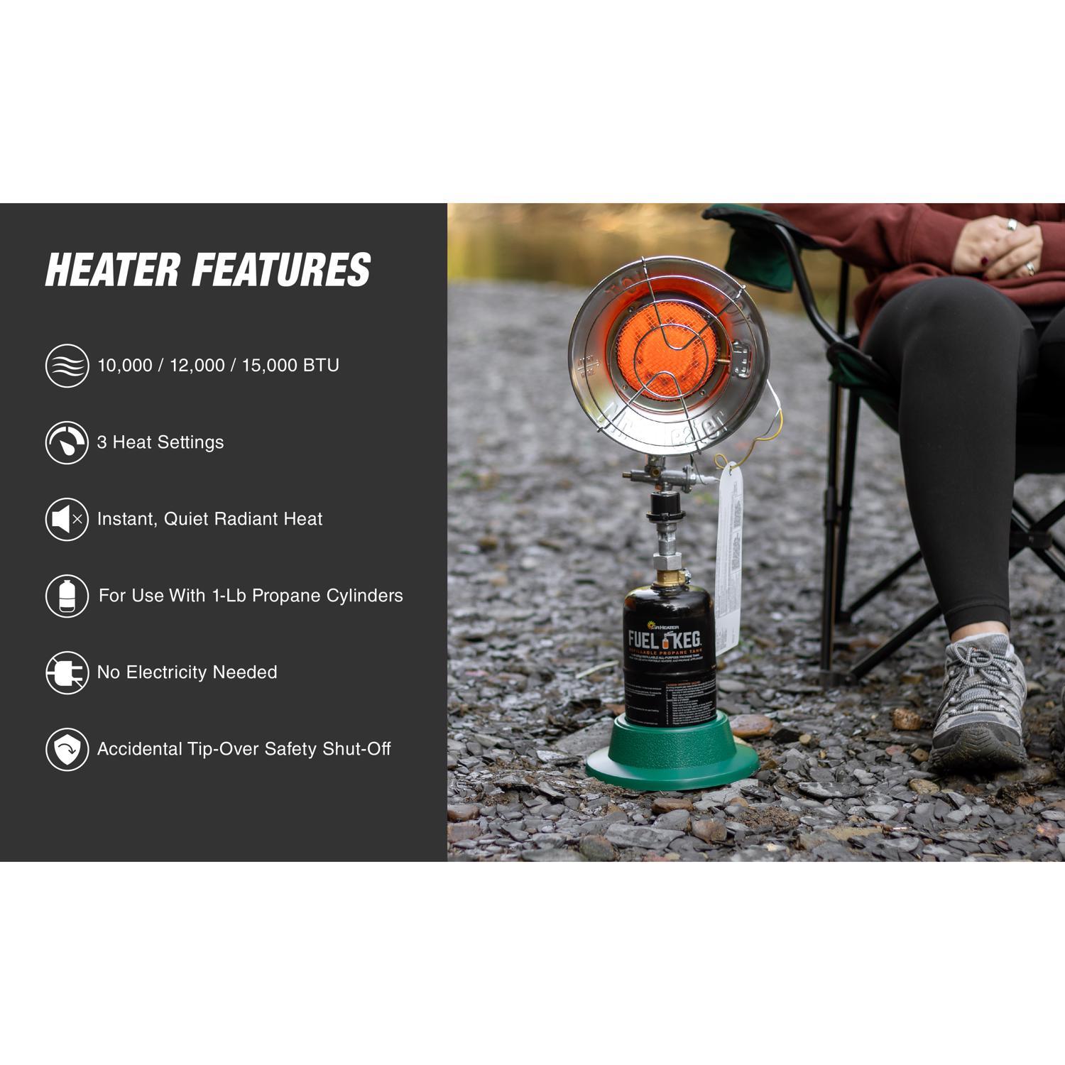 Mr. Heater 10000 Btu/h 300 sq ft Infrared Propane Portable Heater