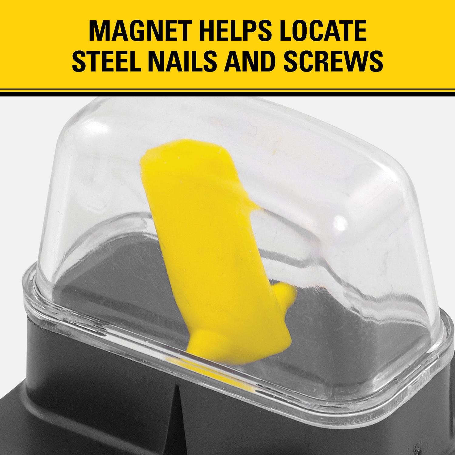 Stanley 47-400 1.375 in. L X 1.375 in. W Magnetic Stud Finder 3/4 in. 1 pc