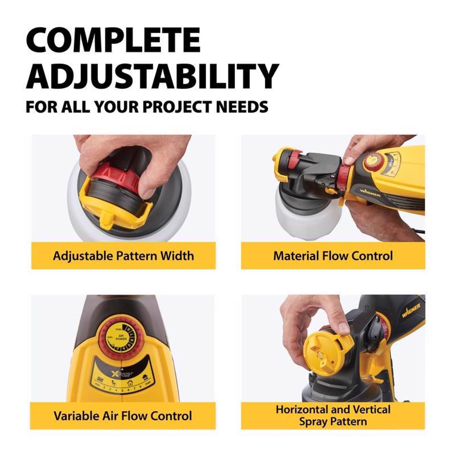 Wagner Flexio 595 6 psi Metal HVLP Paint Sprayer