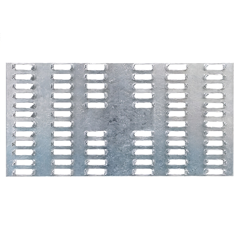 Simpson Strong-Tie 6 in. H Galvanized Mending Plate Galvanized Steel