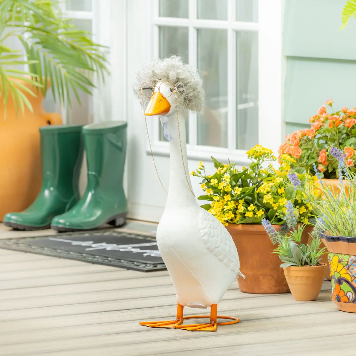 Evergreen Giddy the Goose Accessory Set Silver Fashion