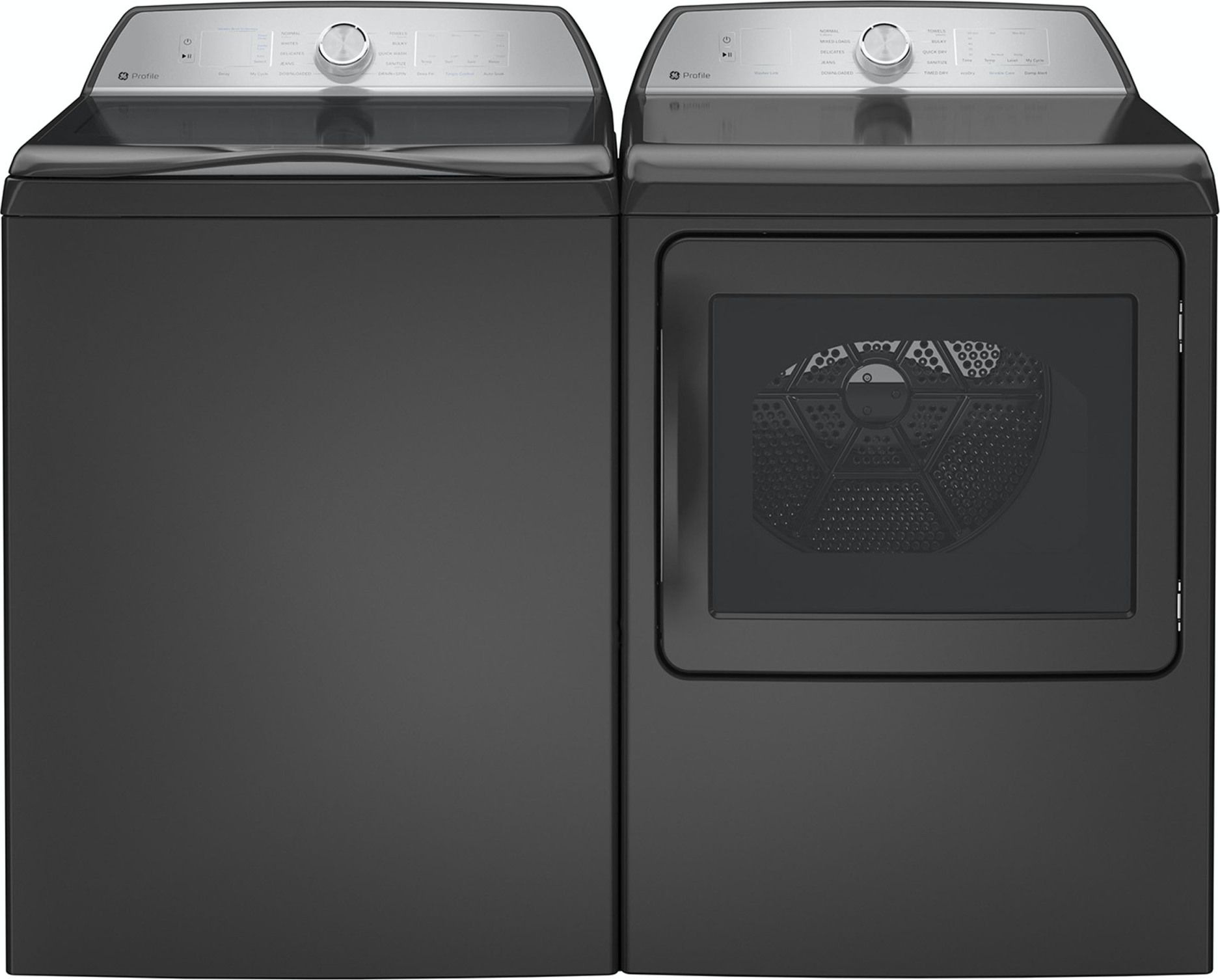 GE Profile ENERGY STAR 7.4 cu. ft. Capacity aluminized alloy drum Electric Dryer with Sanitize Cycle and Sensor Dry