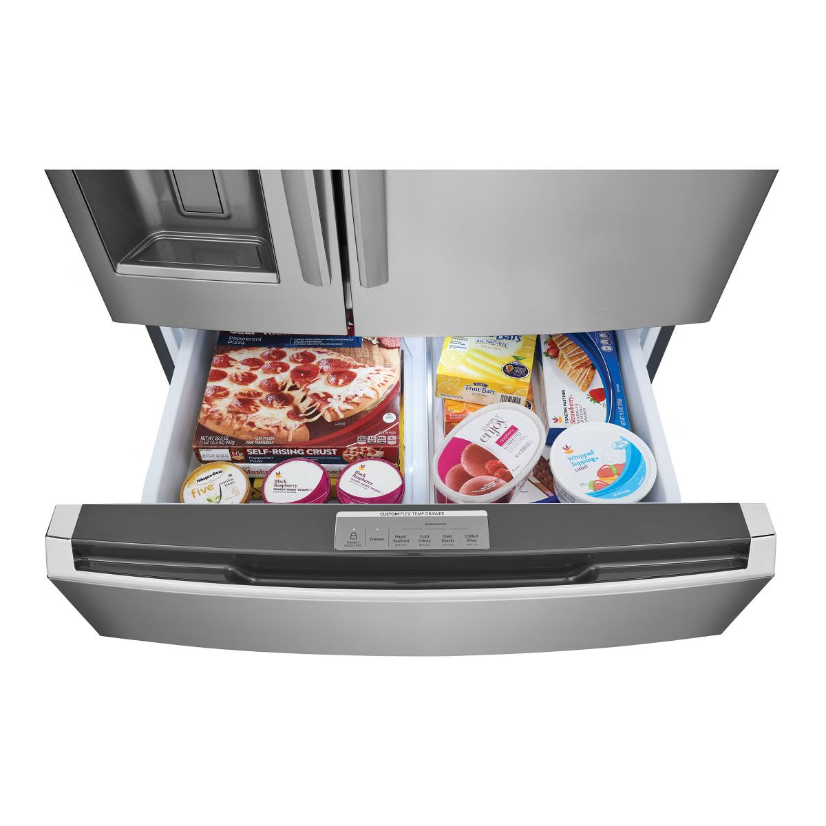 Frigidaire Gallery 26.3 cu. ft. Standard-Depth 4-Door French Door Refrigerator