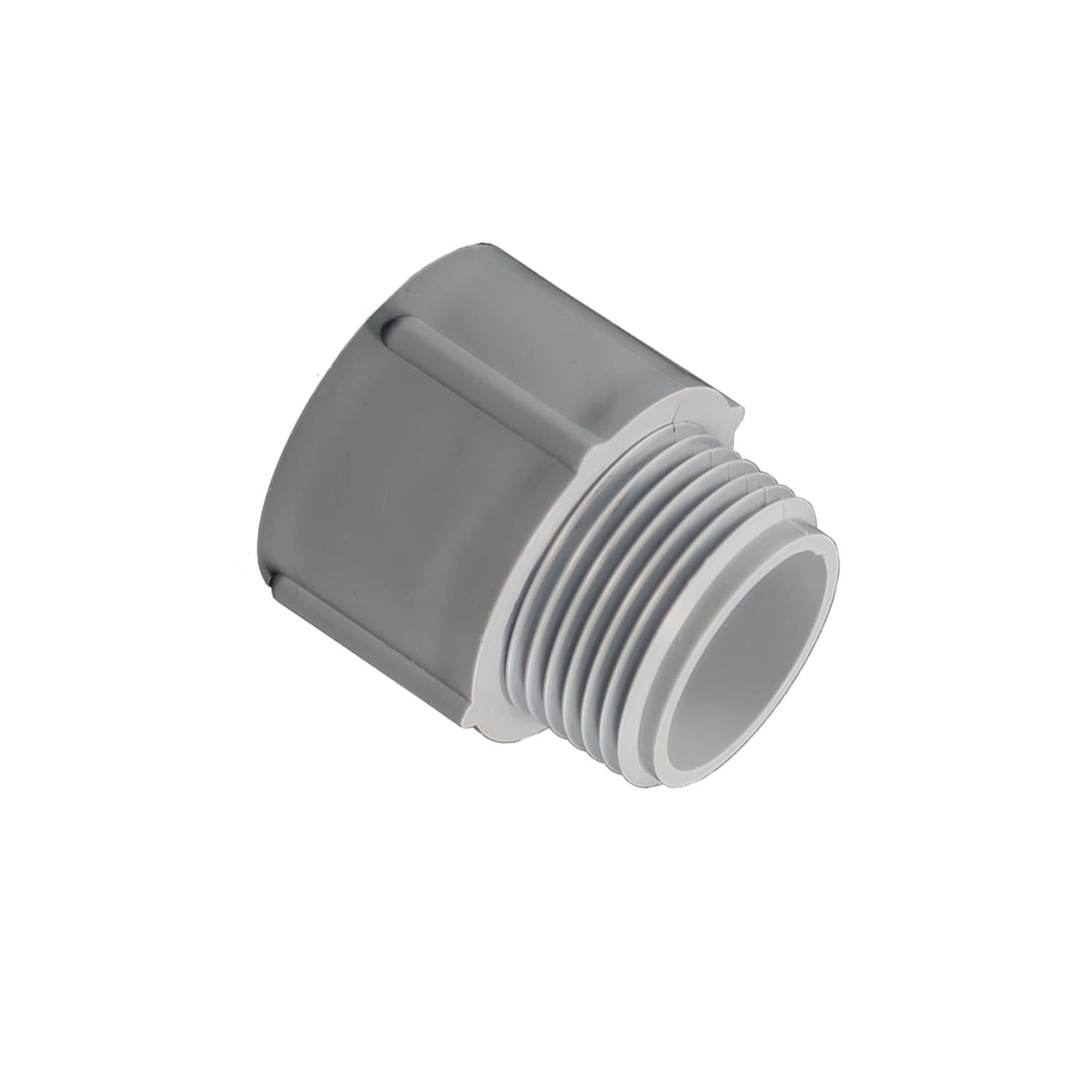 Cantex 1/2 in. D PVC Male Adapter For PVC 1 pk