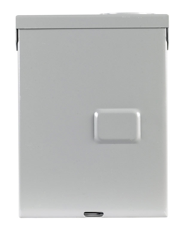 GE PowerMark Gold 70 amps 2 space 4 circuits 240 volts Surface Main Lug Circuit Breaker Panel