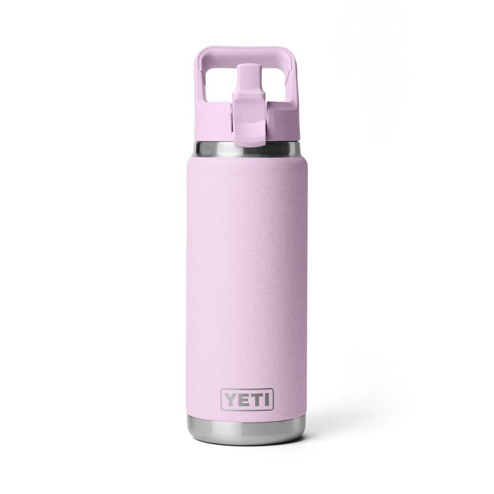 YETI Rambler 26 oz Cherry Blossom Bottle with Straw Cap