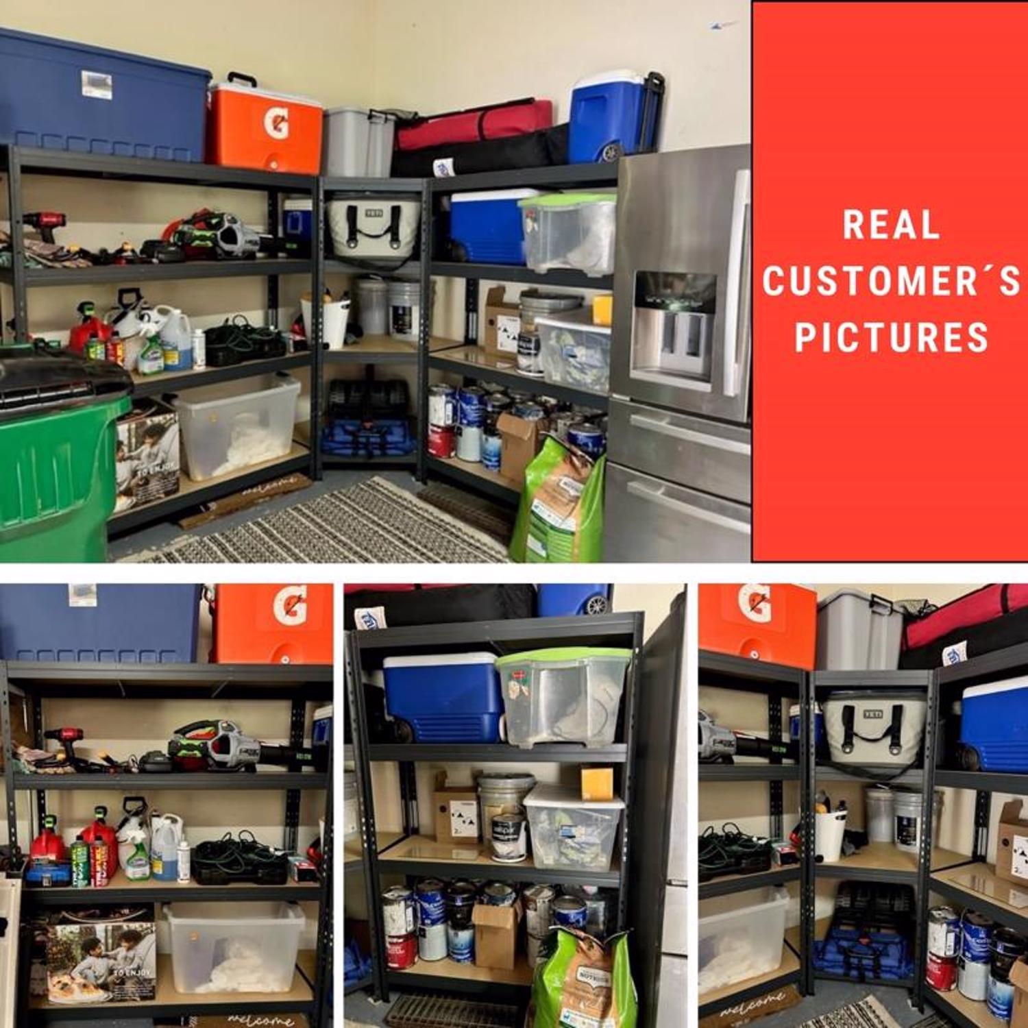 Ar Shelving Garage Series 71 in. H X 35.7 in. W X 18 in. D Metal Shelving Unit
