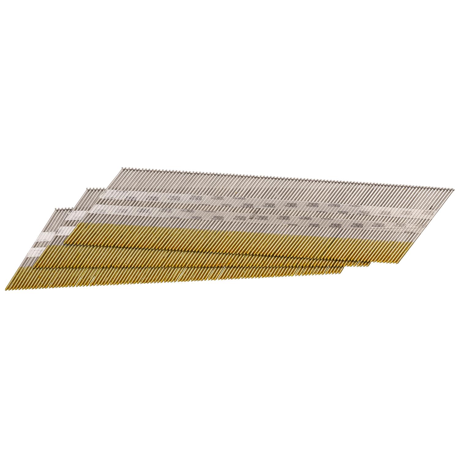 Senco 2-1/2 in. L X 15 Ga. Angled Strip Bright Finish Nails 34 deg 3000 pk
