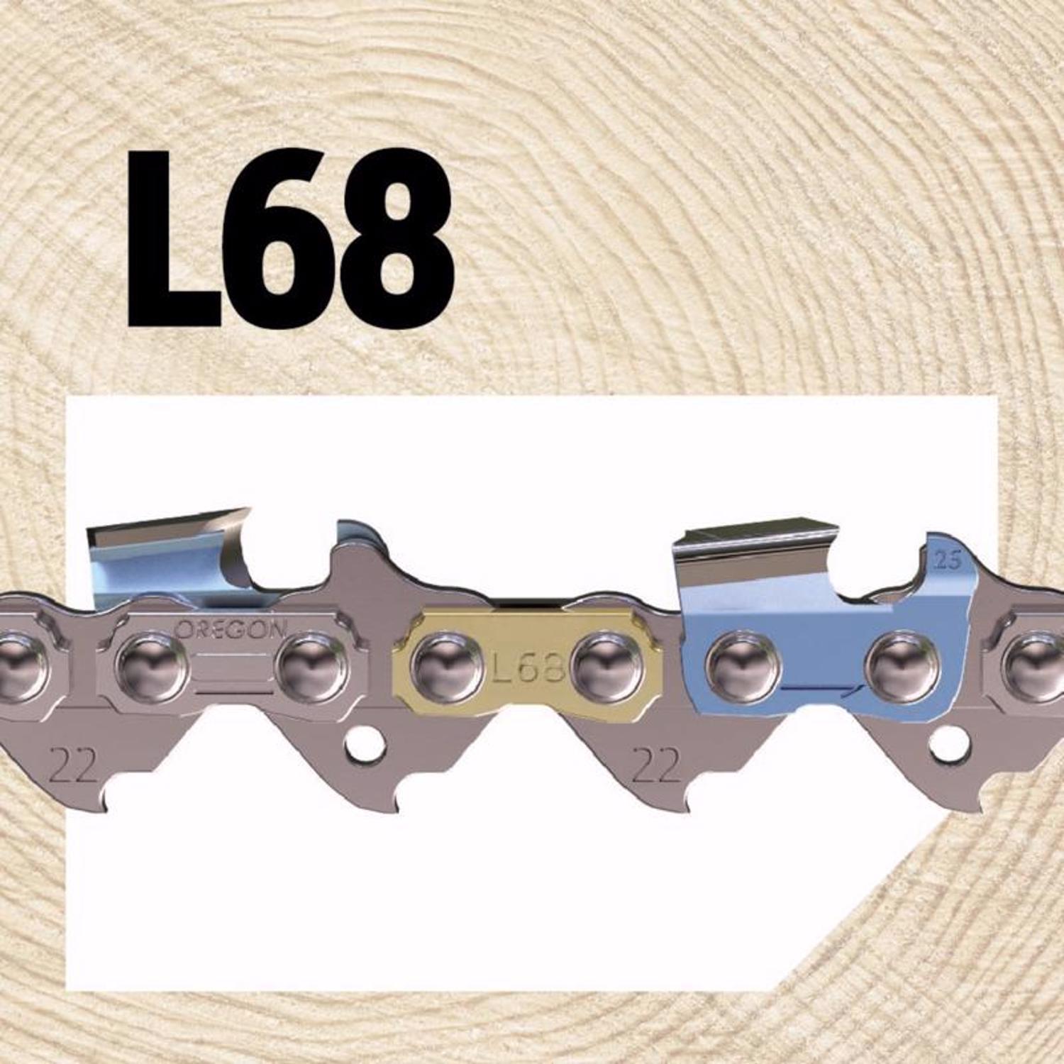 Oregon ControlCut L68 18 in. Chainsaw Chain 68 links