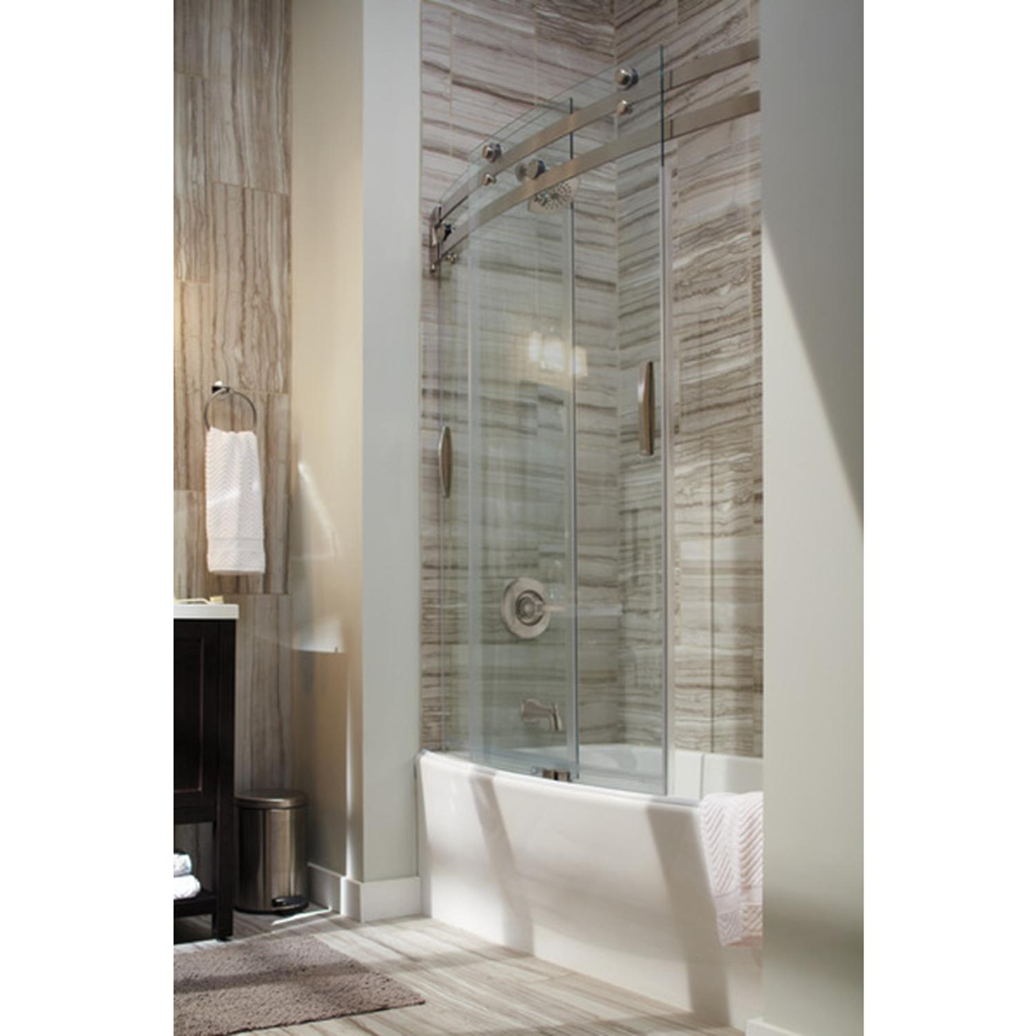 Delta Classic 400 60 in. H X 30 in. L Clear Shower Door