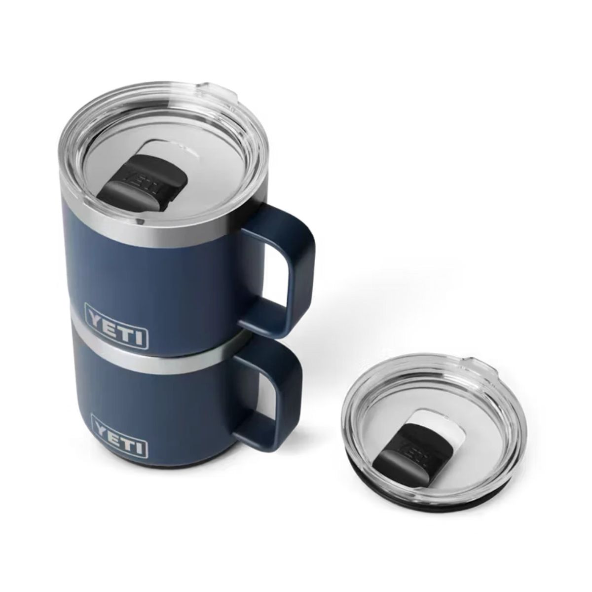 YETI Rambler 14 oz. Navy BPA Free Ceramic Lined Stackable Mug