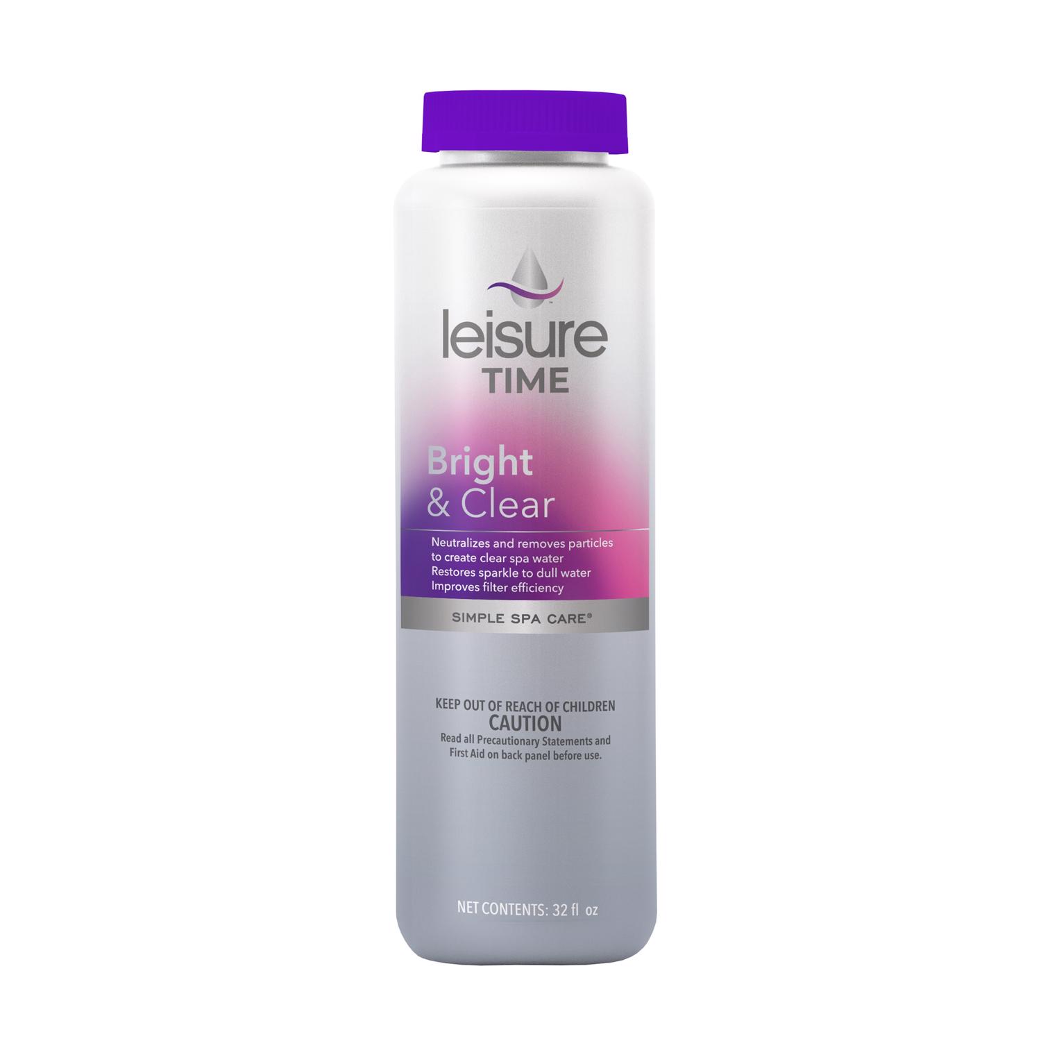 Leisure Time Bright and Clear Liquid Clarifier 32 oz Stine Home + Yard The Family You Can