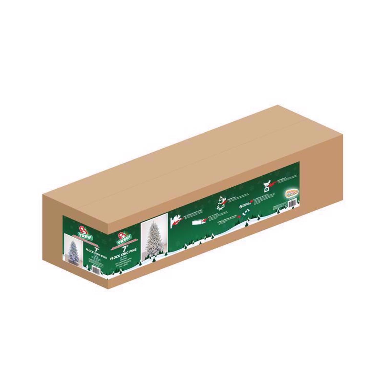 Holiday Bright Lights 7 ft. Full LED 1282 ct King Pine Color Changing Christmas Tree