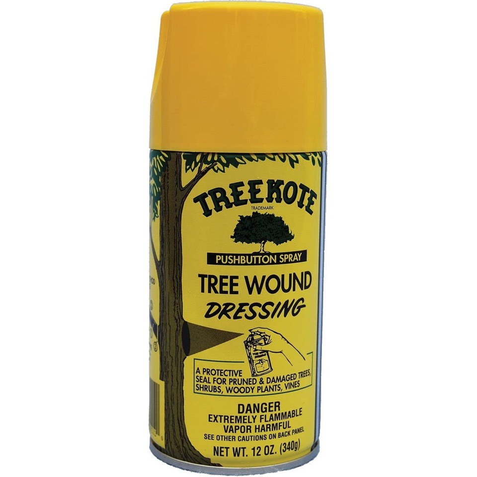 Treekote Aerosol Spray, Tree Wound Preserver, 12-Ounce