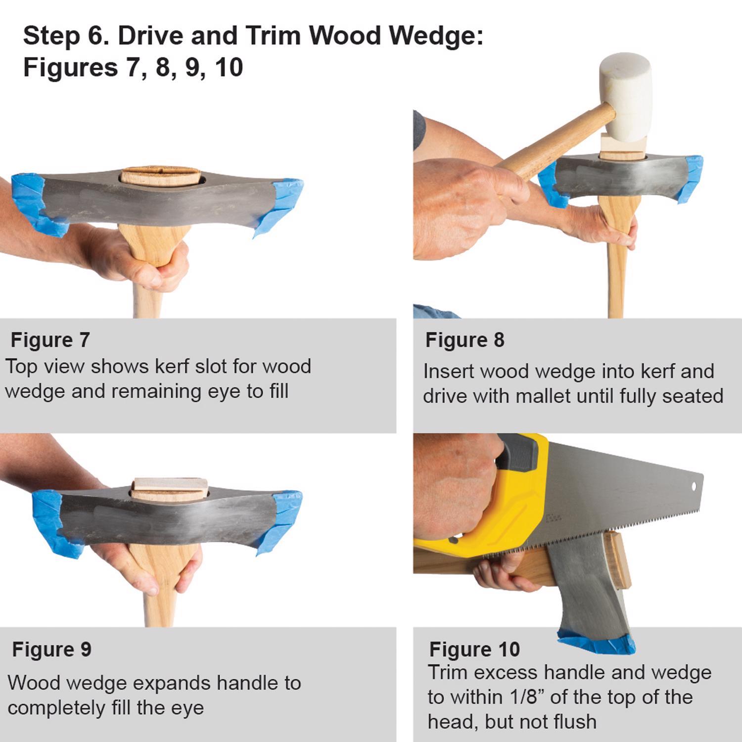 Truper 35 in. Wood Axe Replacement Handle
