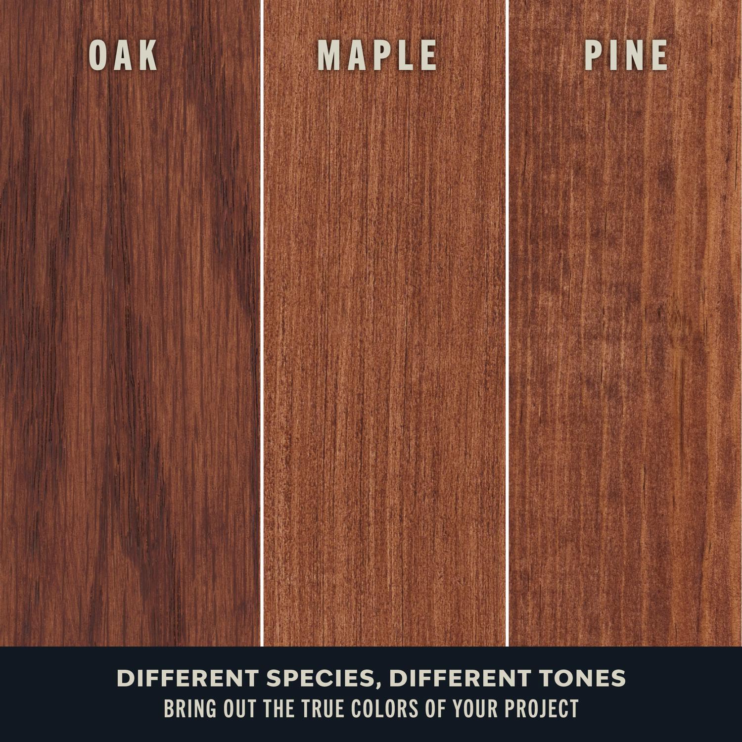 Varathane Semi-Transparent Gunstock Oil-Based Urethane Modified Alkyd Fast Dry Wood Stain 1 qt